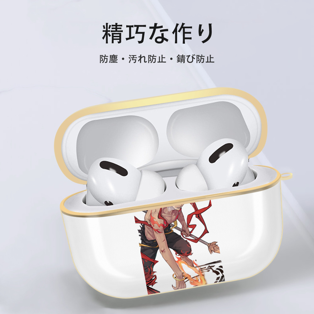Ne Zha 2 ナタ 魔童の大暴れ 【AirPods Pro用】ハードシェル保護ケース｜耐衝撃・防指紋・カラビナ付き商品仕様