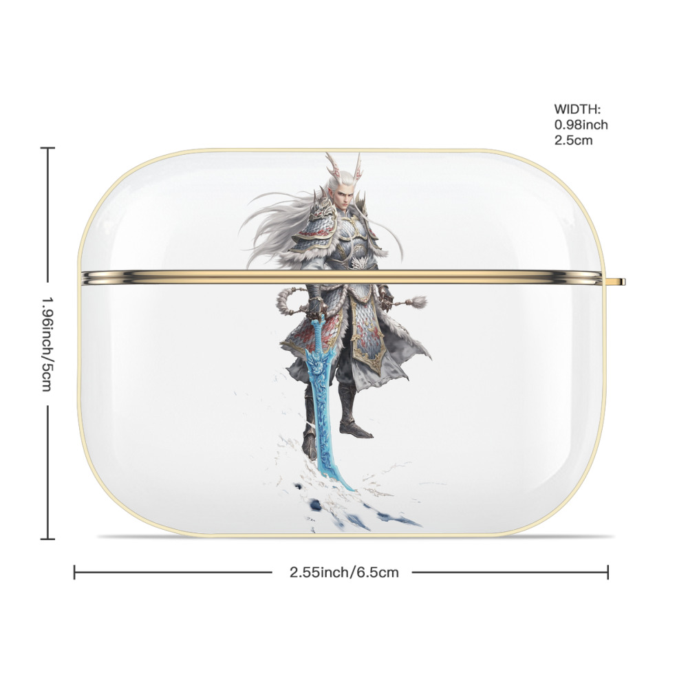 Ne Zha 2 ナタ 魔童の大暴れ 【AirPods Pro用】ハードシェル保護ケース｜耐衝撃・防指紋・カラビナ付き商品仕様