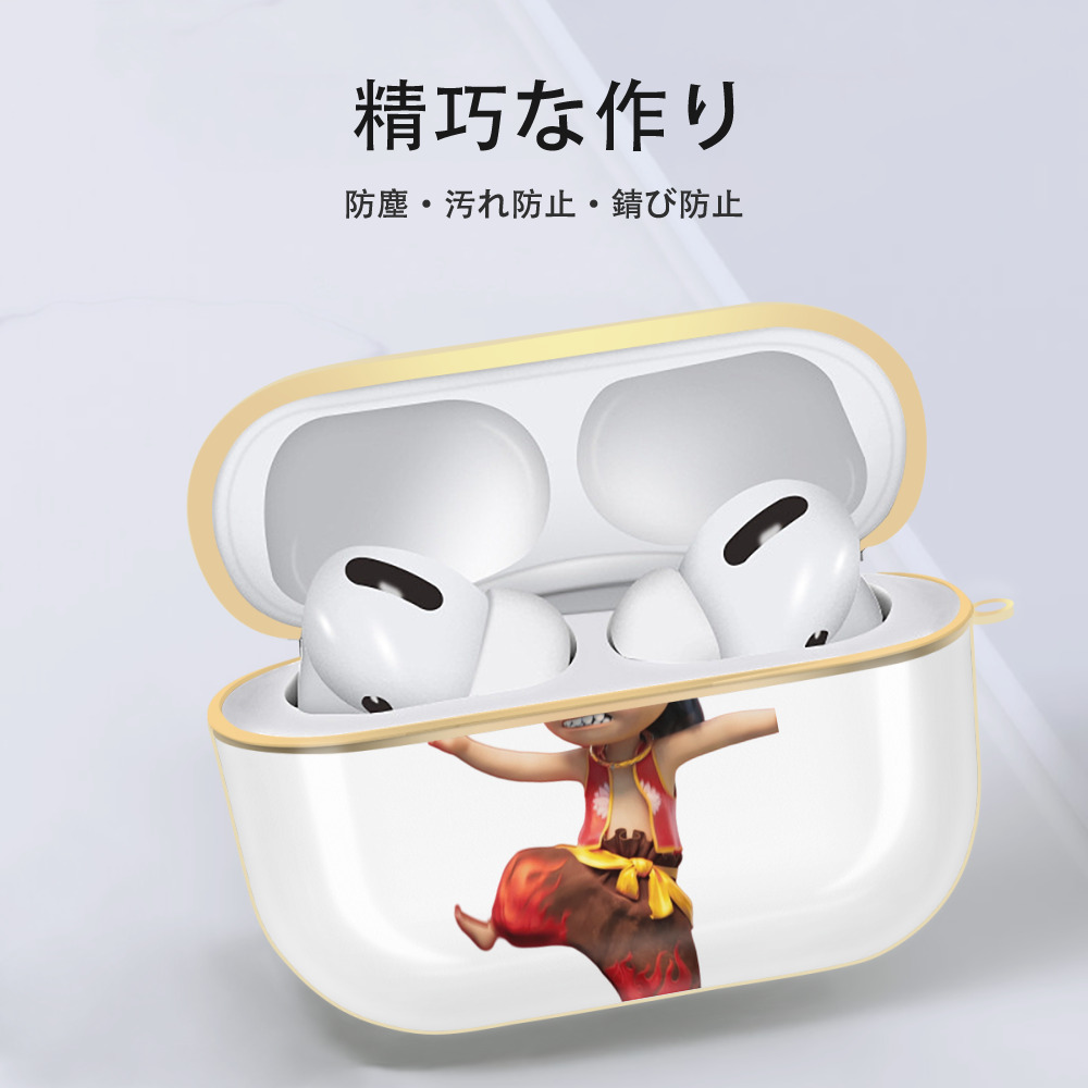 Ne Zha 2 ナタ 魔童の大暴れ 【AirPods Pro用】ハードシェル保護ケース｜耐衝撃・防指紋・カラビナ付き商品仕様