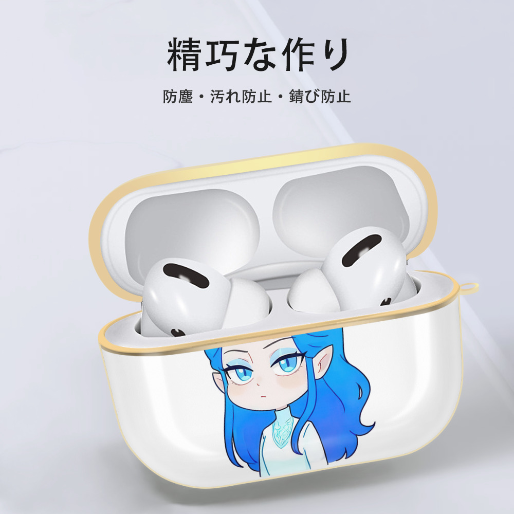 Ne Zha 2 ナタ 魔童の大暴れ 【AirPods Pro用】ハードシェル保護ケース｜耐衝撃・防指紋・カラビナ付き商品仕様