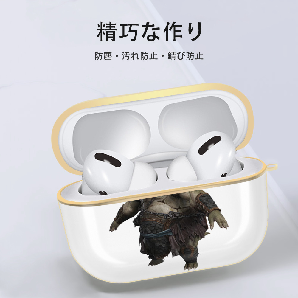 Ne Zha 2 ナタ 魔童の大暴れ 【AirPods Pro用】ハードシェル保護ケース｜耐衝撃・防指紋・カラビナ付き商品仕様