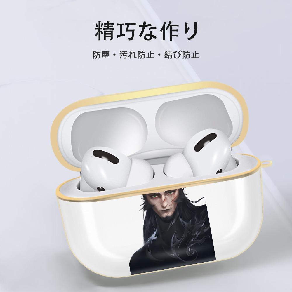 Ne Zha 2 ナタ 魔童の大暴れ 【AirPods Pro用】ハードシェル保護ケース｜耐衝撃・防指紋・カラビナ付き商品仕様
