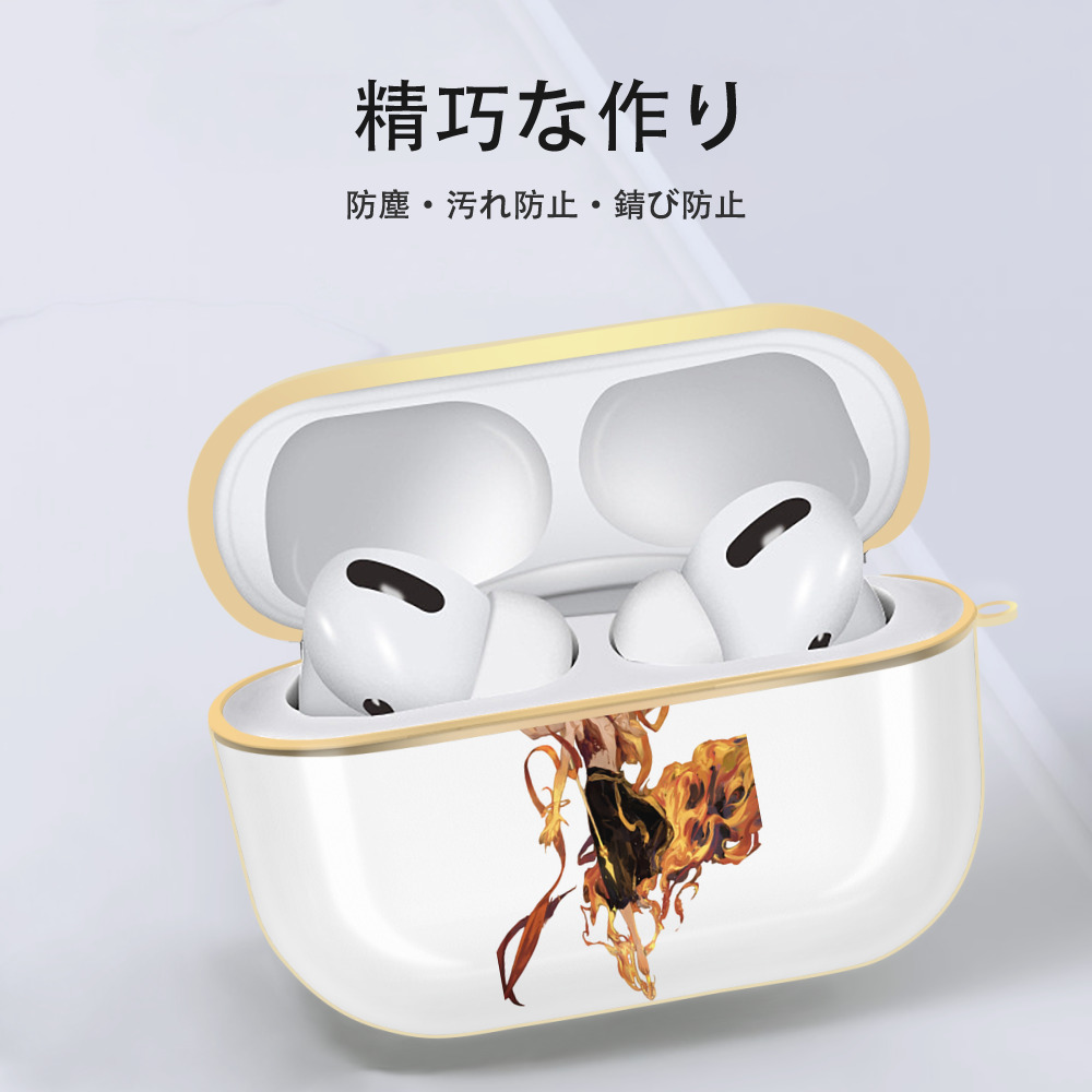 Ne Zha 2 ナタ 魔童の大暴れ 【AirPods Pro用】ハードシェル保護ケース｜耐衝撃・防指紋・カラビナ付き商品仕様