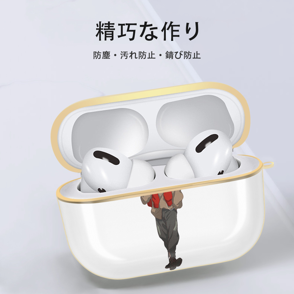 Ne Zha 2 ナタ 魔童の大暴れ 【AirPods Pro用】ハードシェル保護ケース｜耐衝撃・防指紋・カラビナ付き商品仕様