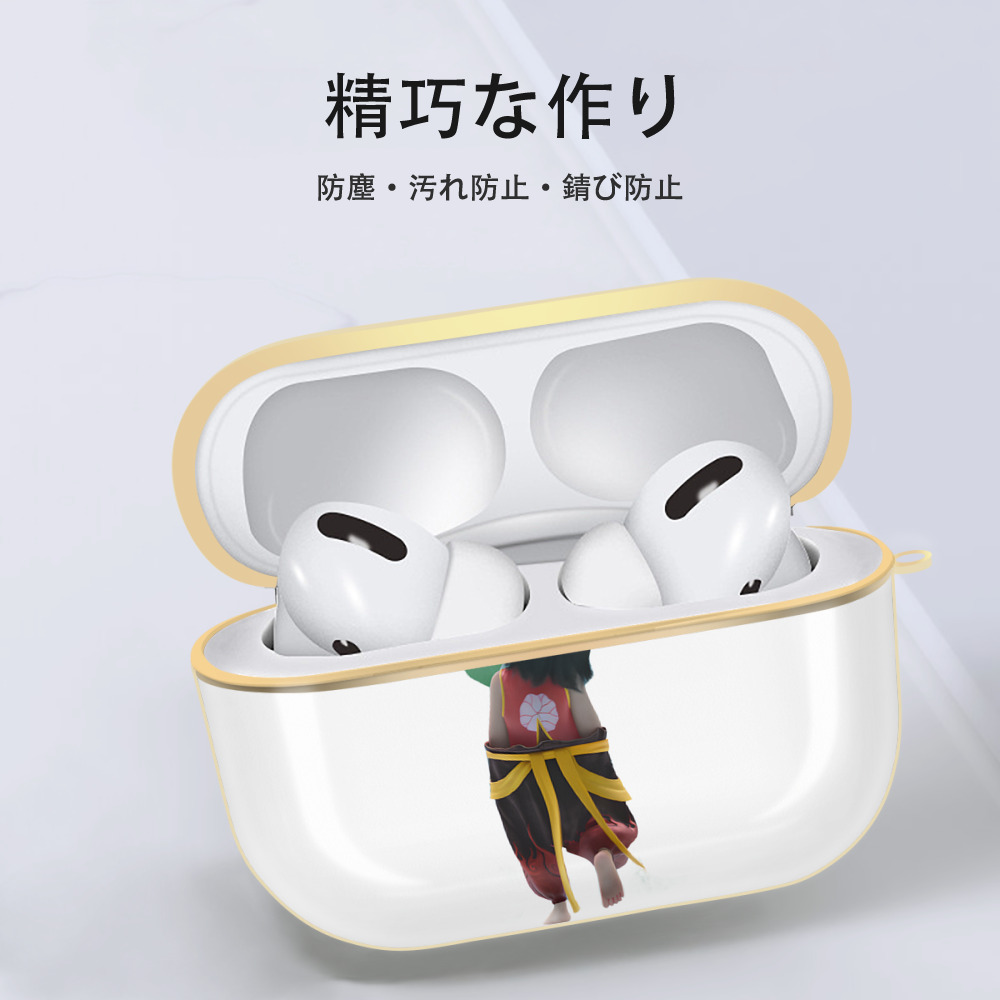 Ne Zha 2 ナタ 魔童の大暴れ 【AirPods Pro用】ハードシェル保護ケース｜耐衝撃・防指紋・カラビナ付き商品仕様