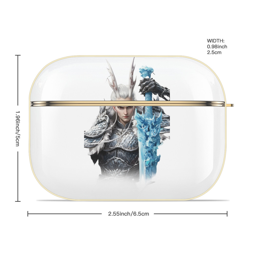 Ne Zha 2 ナタ 魔童の大暴れ 【AirPods Pro用】ハードシェル保護ケース｜耐衝撃・防指紋・カラビナ付き商品仕様