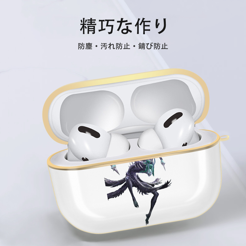 Ne Zha 2 ナタ 魔童の大暴れ 【AirPods Pro用】ハードシェル保護ケース｜耐衝撃・防指紋・カラビナ付き商品仕様