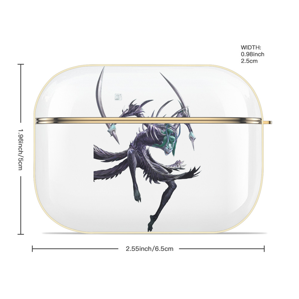Ne Zha 2 ナタ 魔童の大暴れ 【AirPods Pro用】ハードシェル保護ケース｜耐衝撃・防指紋・カラビナ付き商品仕様