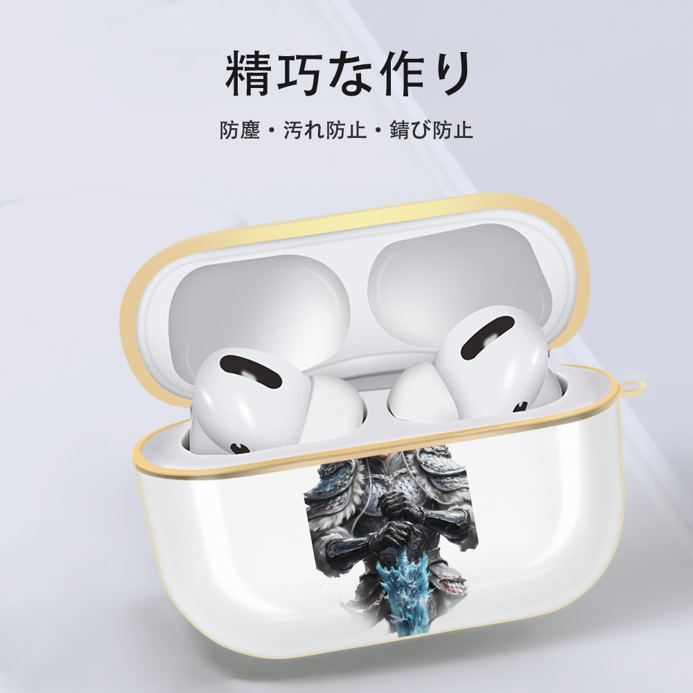 Ne Zha 2 ナタ 魔童の大暴れ 【AirPods Pro用】ハードシェル保護ケース｜耐衝撃・防指紋・カラビナ付き商品仕様