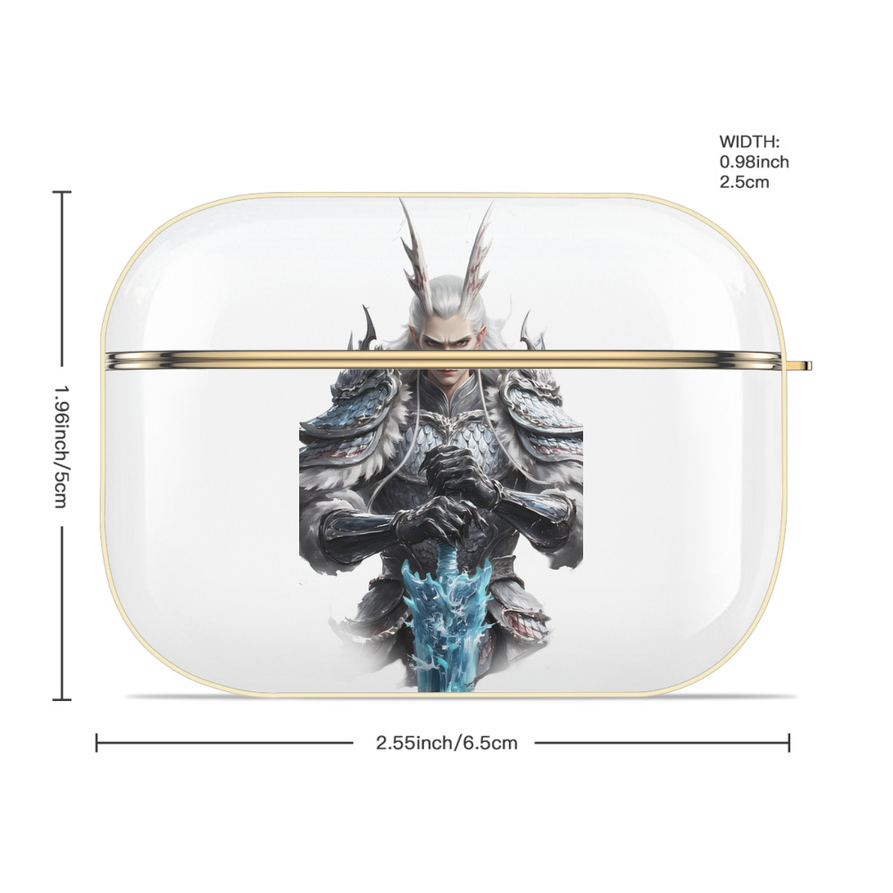 Ne Zha 2 ナタ 魔童の大暴れ 【AirPods Pro用】ハードシェル保護ケース｜耐衝撃・防指紋・カラビナ付き商品仕様