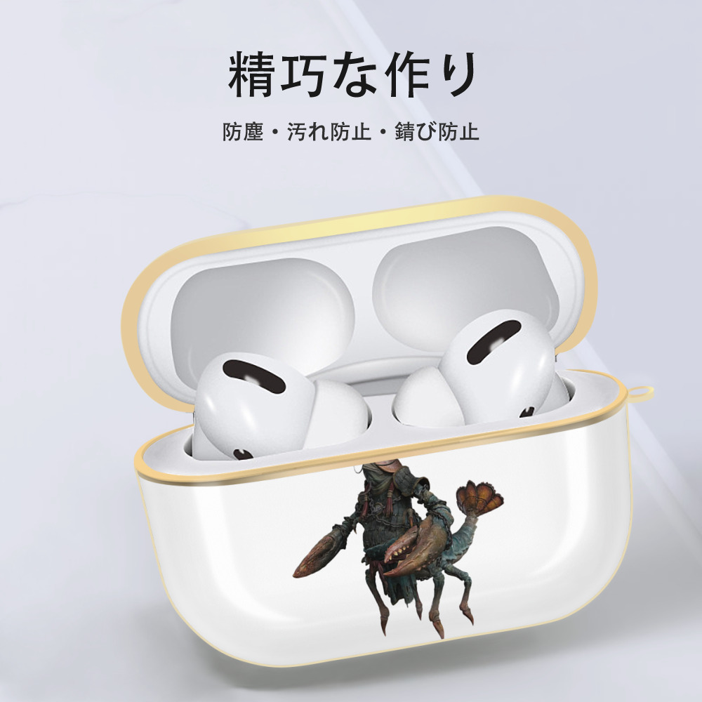 Ne Zha 2 ナタ 魔童の大暴れ 【AirPods Pro用】ハードシェル保護ケース｜耐衝撃・防指紋・カラビナ付き商品仕様
