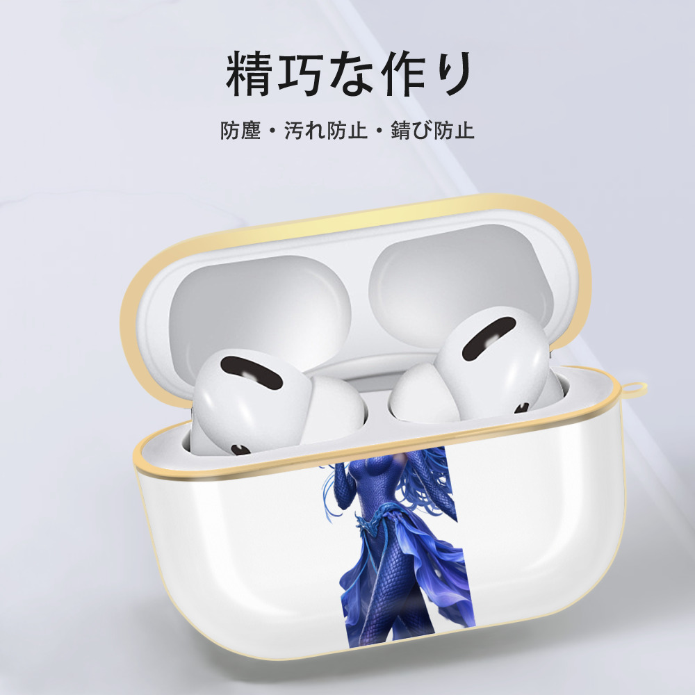 Ne Zha 2 ナタ 魔童の大暴れ 【AirPods Pro用】ハードシェル保護ケース｜耐衝撃・防指紋・カラビナ付き商品仕様