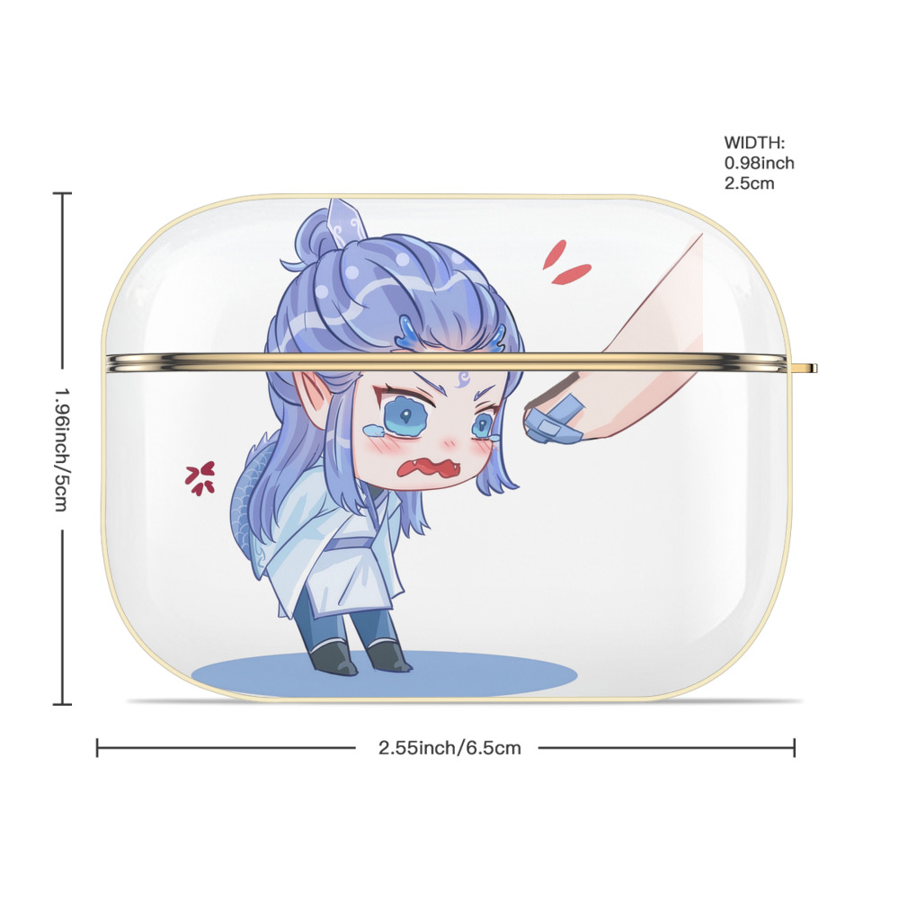 Ne Zha 2 ナタ 魔童の大暴れ 【AirPods Pro用】ハードシェル保護ケース｜耐衝撃・防指紋・カラビナ付き商品仕様
