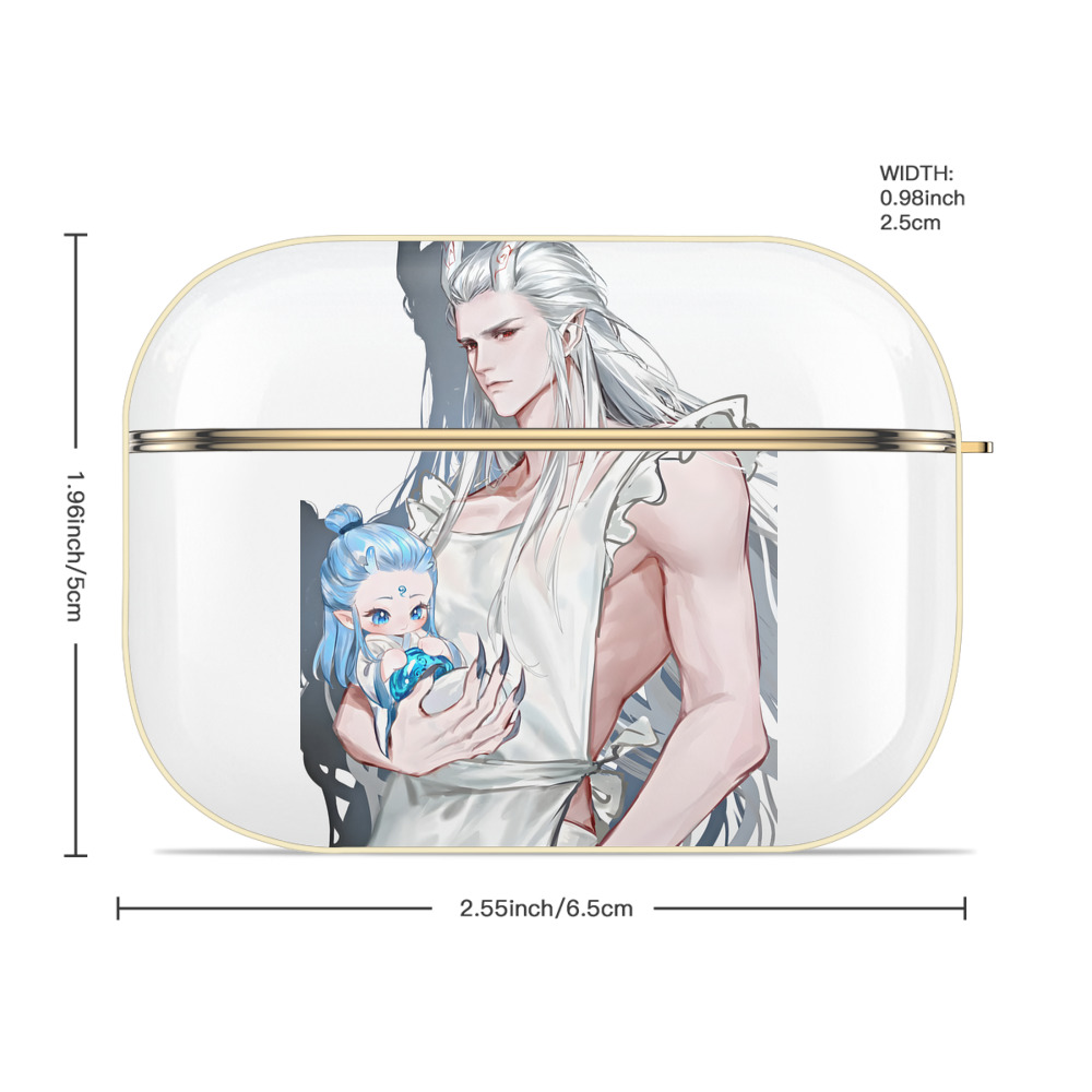 Ne Zha 2 ナタ 魔童の大暴れ 【AirPods Pro用】ハードシェル保護ケース｜耐衝撃・防指紋・カラビナ付き商品仕様