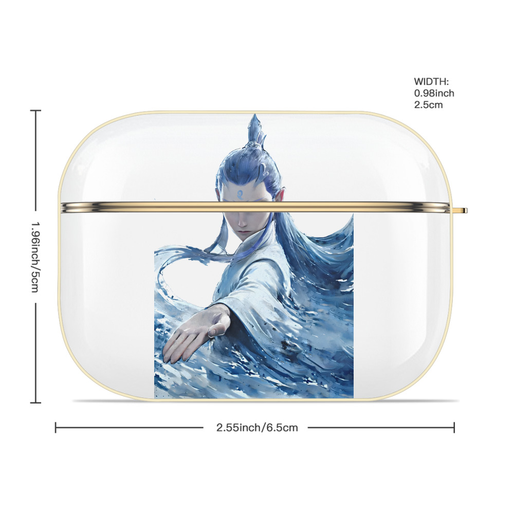 Ne Zha 2 ナタ 魔童の大暴れ 【AirPods Pro用】ハードシェル保護ケース｜耐衝撃・防指紋・カラビナ付き商品仕様