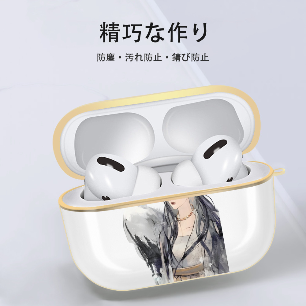 Ne Zha 2 ナタ 魔童の大暴れ 【AirPods Pro用】ハードシェル保護ケース｜耐衝撃・防指紋・カラビナ付き商品仕様
