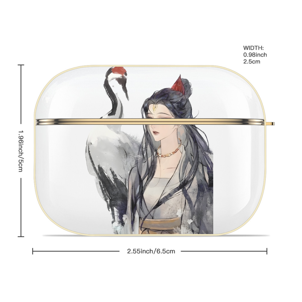 Ne Zha 2 ナタ 魔童の大暴れ 【AirPods Pro用】ハードシェル保護ケース｜耐衝撃・防指紋・カラビナ付き商品仕様