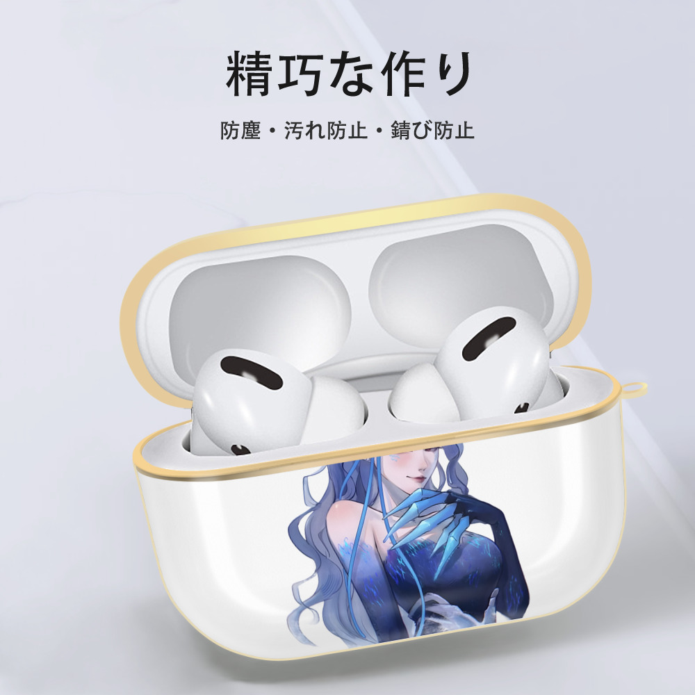 Ne Zha 2 ナタ 魔童の大暴れ 【AirPods Pro用】ハードシェル保護ケース｜耐衝撃・防指紋・カラビナ付き商品仕様