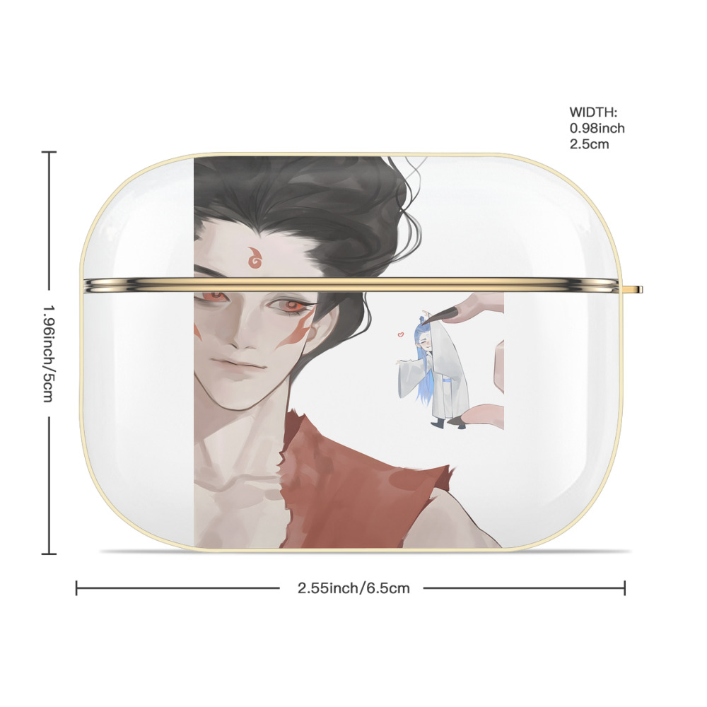 Ne Zha 2 ナタ 魔童の大暴れ 【AirPods Pro用】ハードシェル保護ケース｜耐衝撃・防指紋・カラビナ付き商品仕様