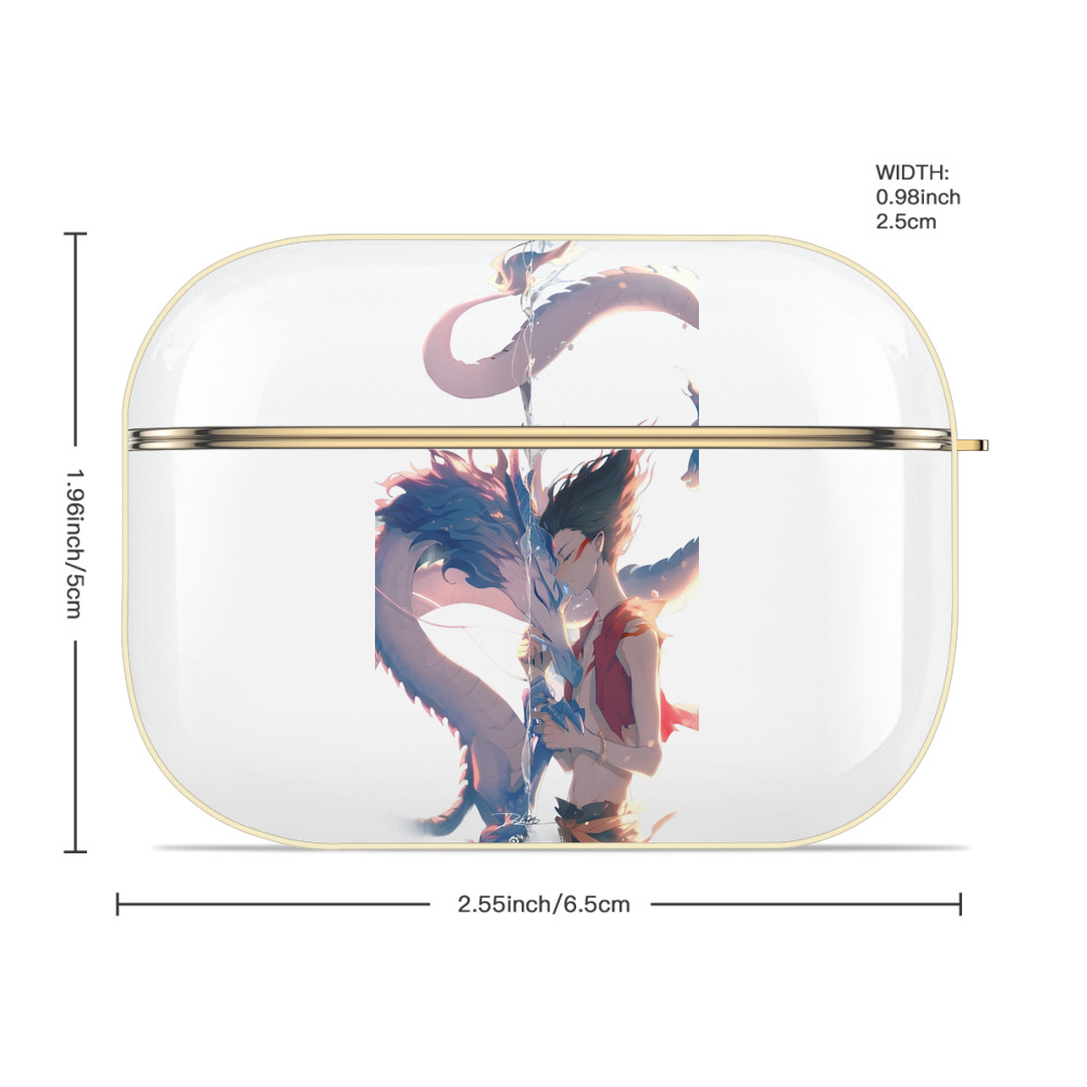 Ne Zha 2 ナタ 魔童の大暴れ 【AirPods Pro用】ハードシェル保護ケース｜耐衝撃・防指紋・カラビナ付き商品仕様