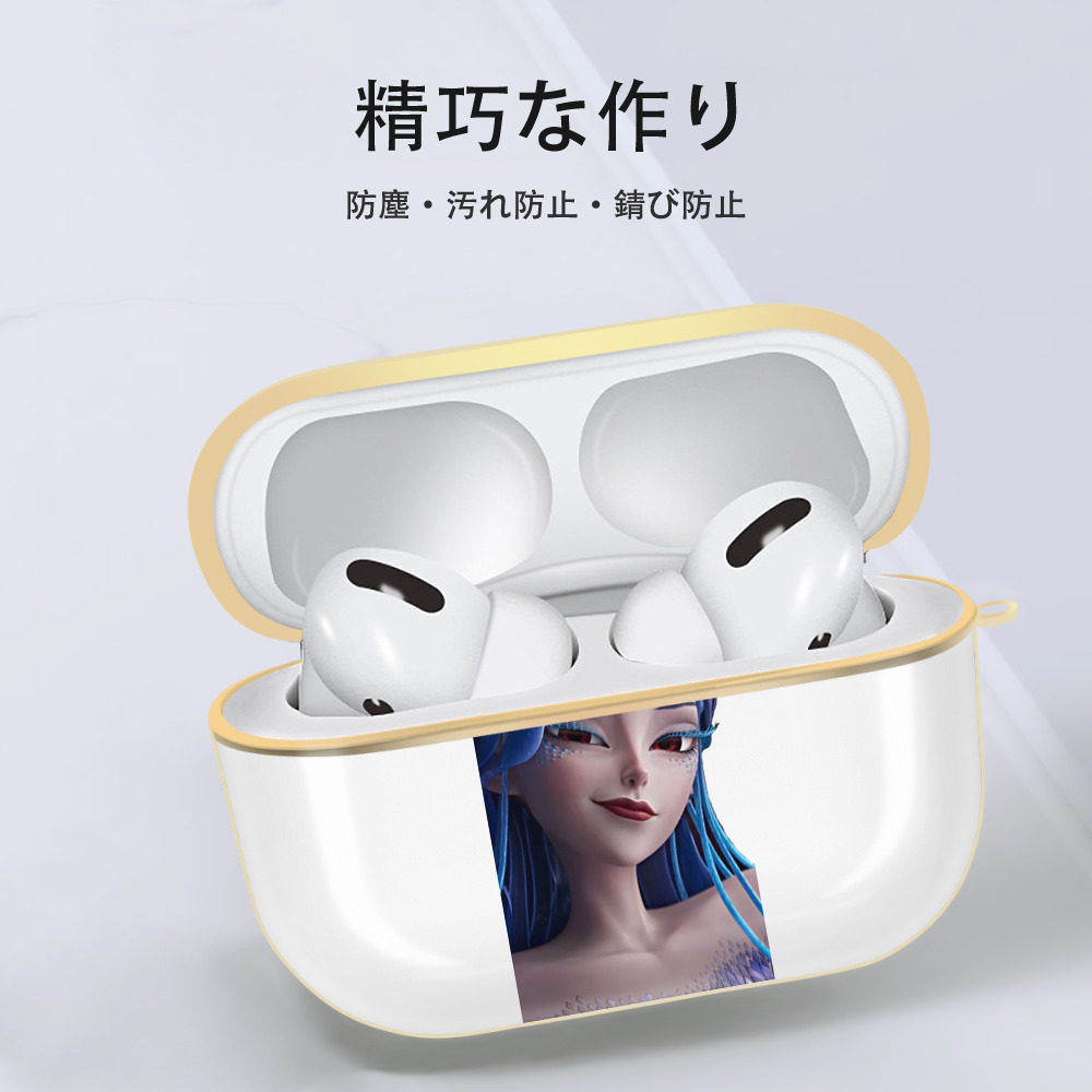 Ne Zha 2 ナタ 魔童の大暴れ 【AirPods Pro用】ハードシェル保護ケース｜耐衝撃・防指紋・カラビナ付き商品仕様