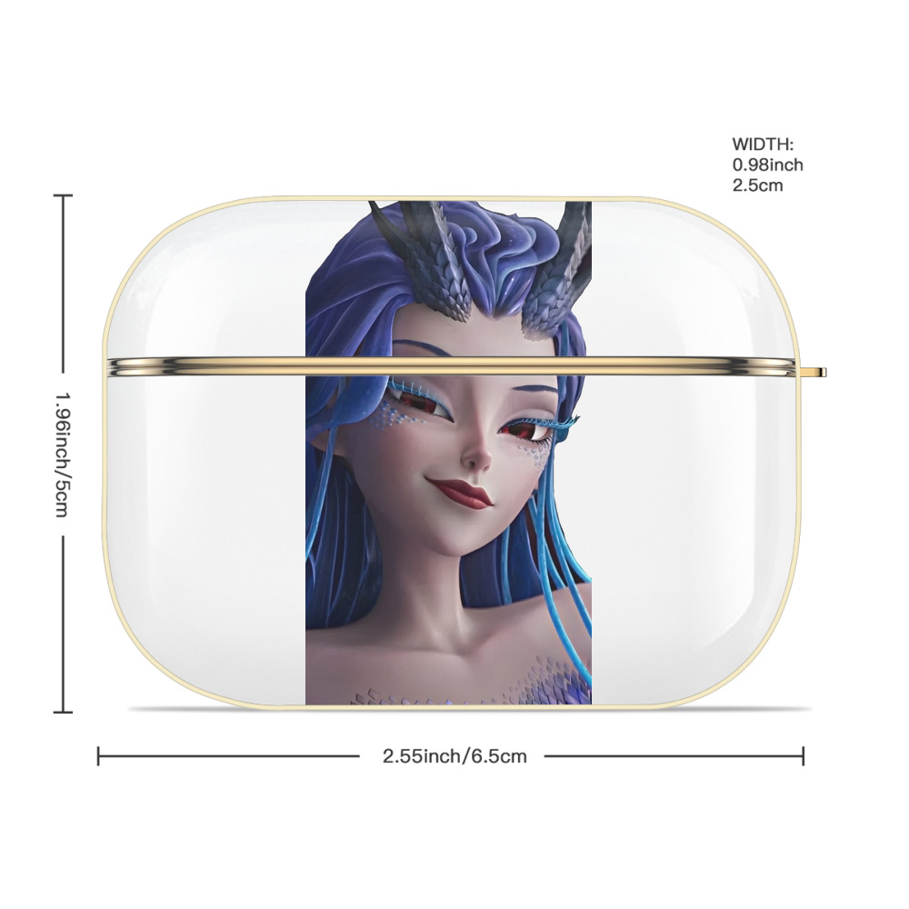 Ne Zha 2 ナタ 魔童の大暴れ 【AirPods Pro用】ハードシェル保護ケース｜耐衝撃・防指紋・カラビナ付き商品仕様