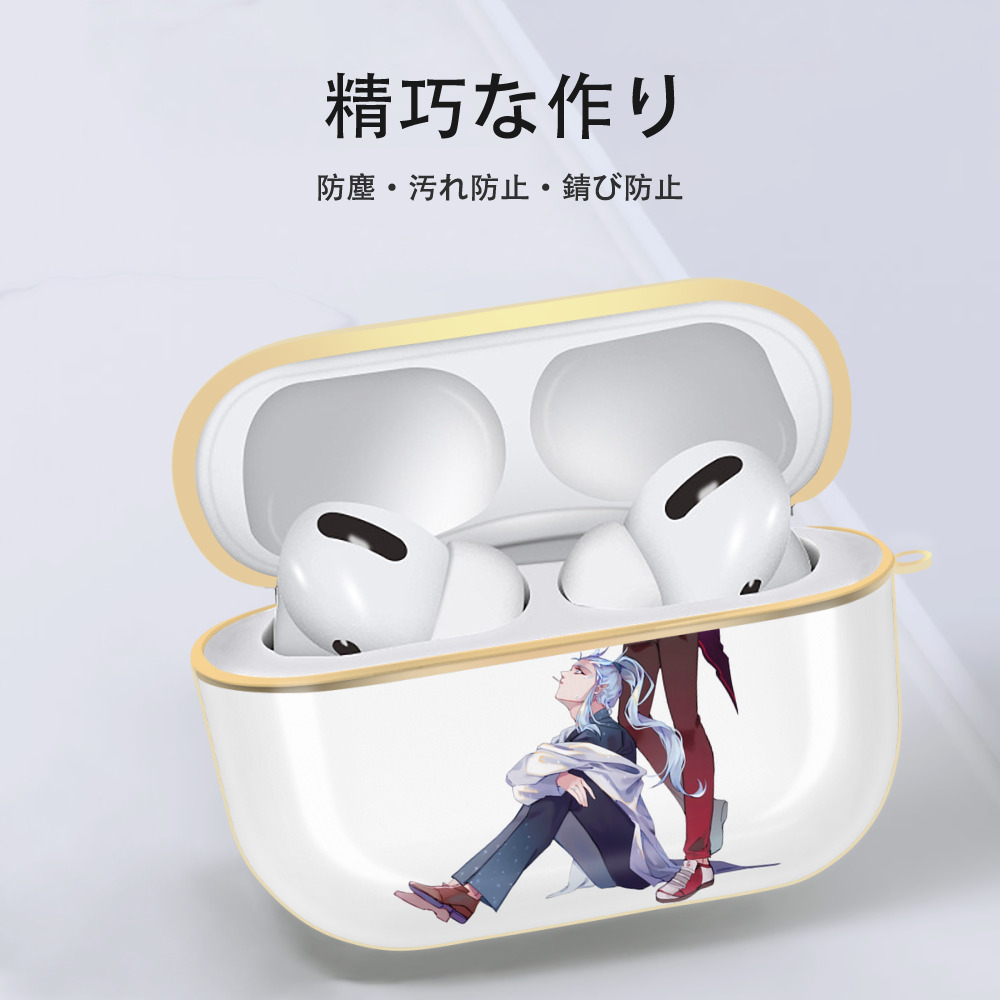 Ne Zha 2 ナタ 魔童の大暴れ 【AirPods Pro用】ハードシェル保護ケース｜耐衝撃・防指紋・カラビナ付き商品仕様