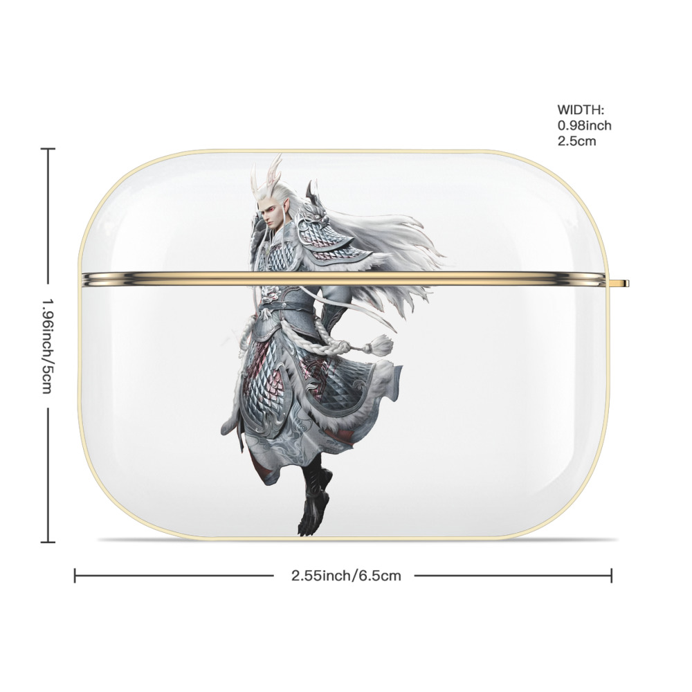 Ne Zha 2 ナタ 魔童の大暴れ 【AirPods Pro用】ハードシェル保護ケース｜耐衝撃・防指紋・カラビナ付き商品仕様