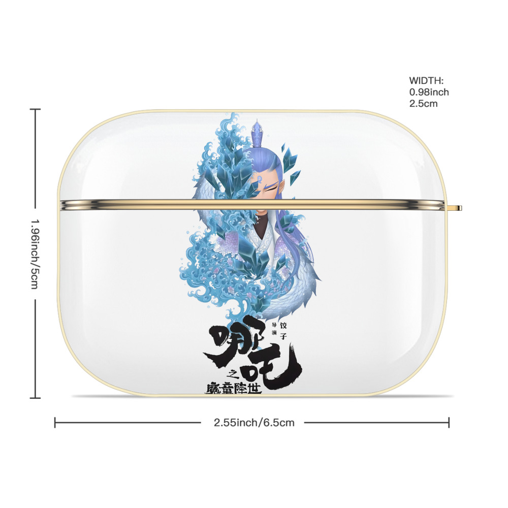 Ne Zha 2 ナタ 魔童の大暴れ 【AirPods Pro用】ハードシェル保護ケース｜耐衝撃・防指紋・カラビナ付き商品仕様