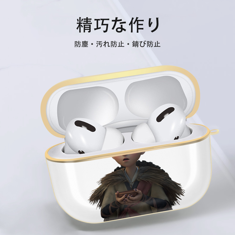 Ne Zha 2 ナタ 魔童の大暴れ 【AirPods Pro用】ハードシェル保護ケース｜耐衝撃・防指紋・カラビナ付き商品仕様