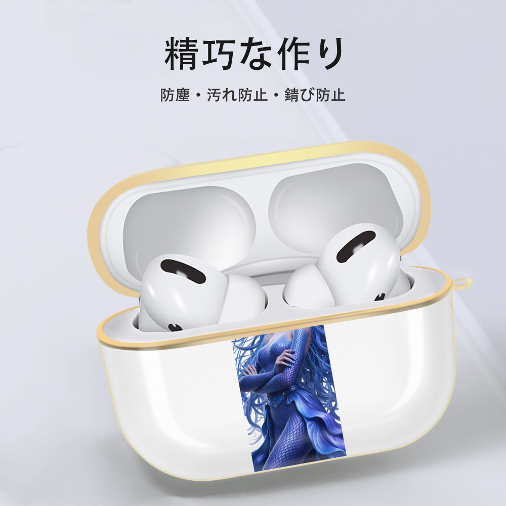 Ne Zha 2 ナタ 魔童の大暴れ 【AirPods Pro用】ハードシェル保護ケース｜耐衝撃・防指紋・カラビナ付き商品仕様