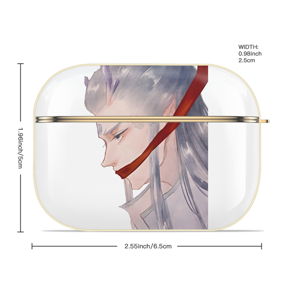 Ne Zha 2 ナタ 魔童の大暴れ 【AirPods Pro用】ハードシェル保護ケース｜耐衝撃・防指紋・カラビナ付き商品仕様