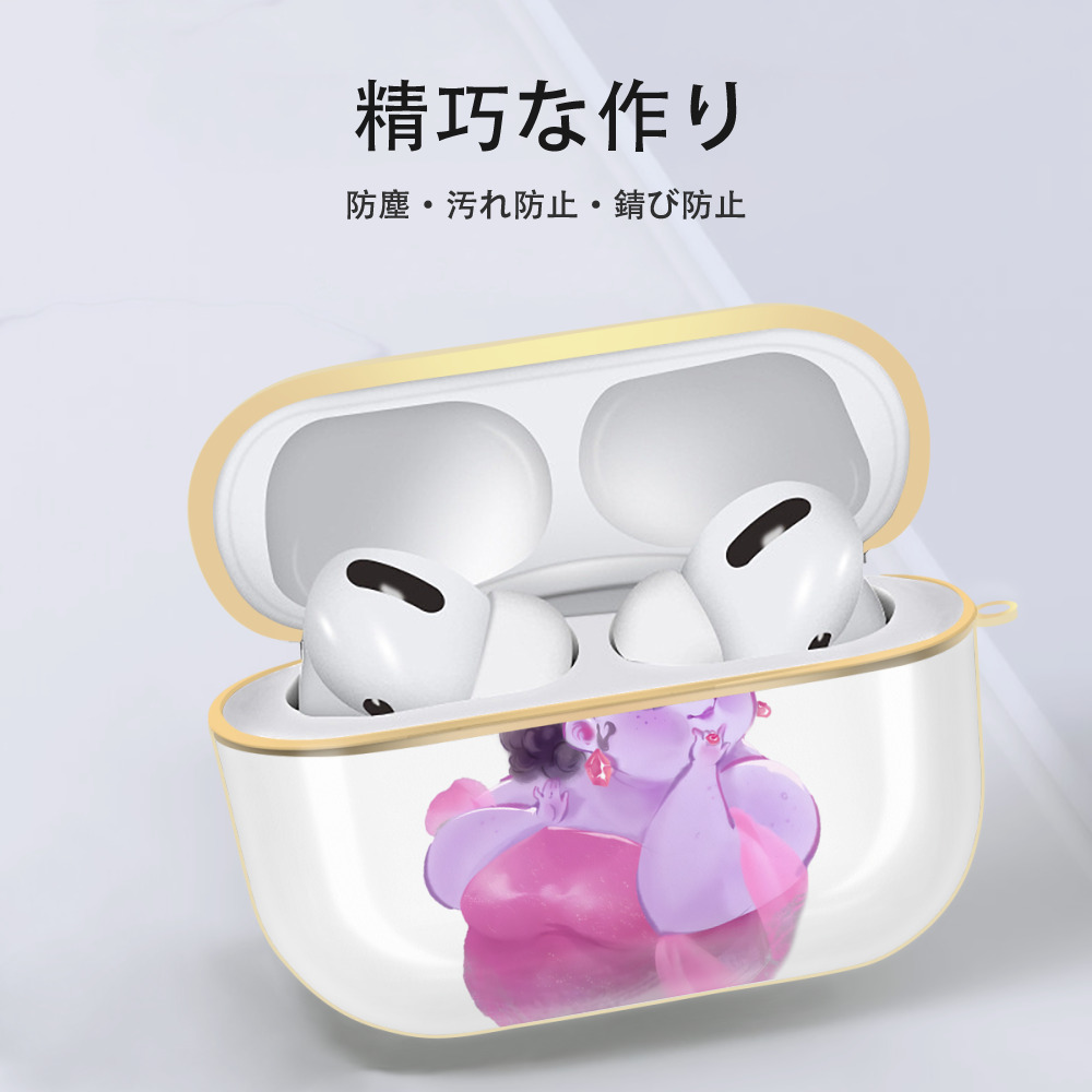 Ne Zha 2 ナタ 魔童の大暴れ 【AirPods Pro用】ハードシェル保護ケース｜耐衝撃・防指紋・カラビナ付き商品仕様