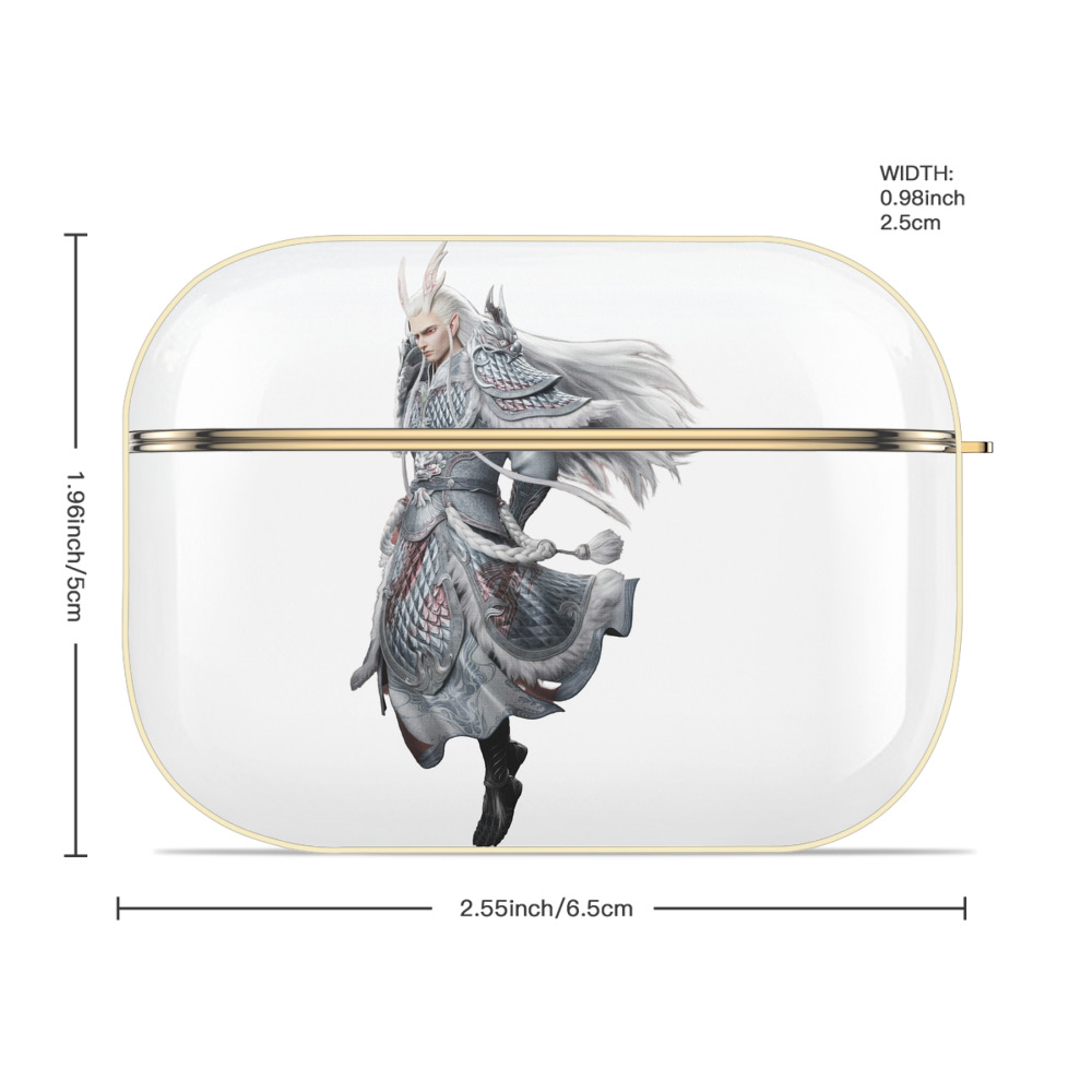 Ne Zha 2 ナタ 魔童の大暴れ 【AirPods Pro用】ハードシェル保護ケース｜耐衝撃・防指紋・カラビナ付き商品仕様