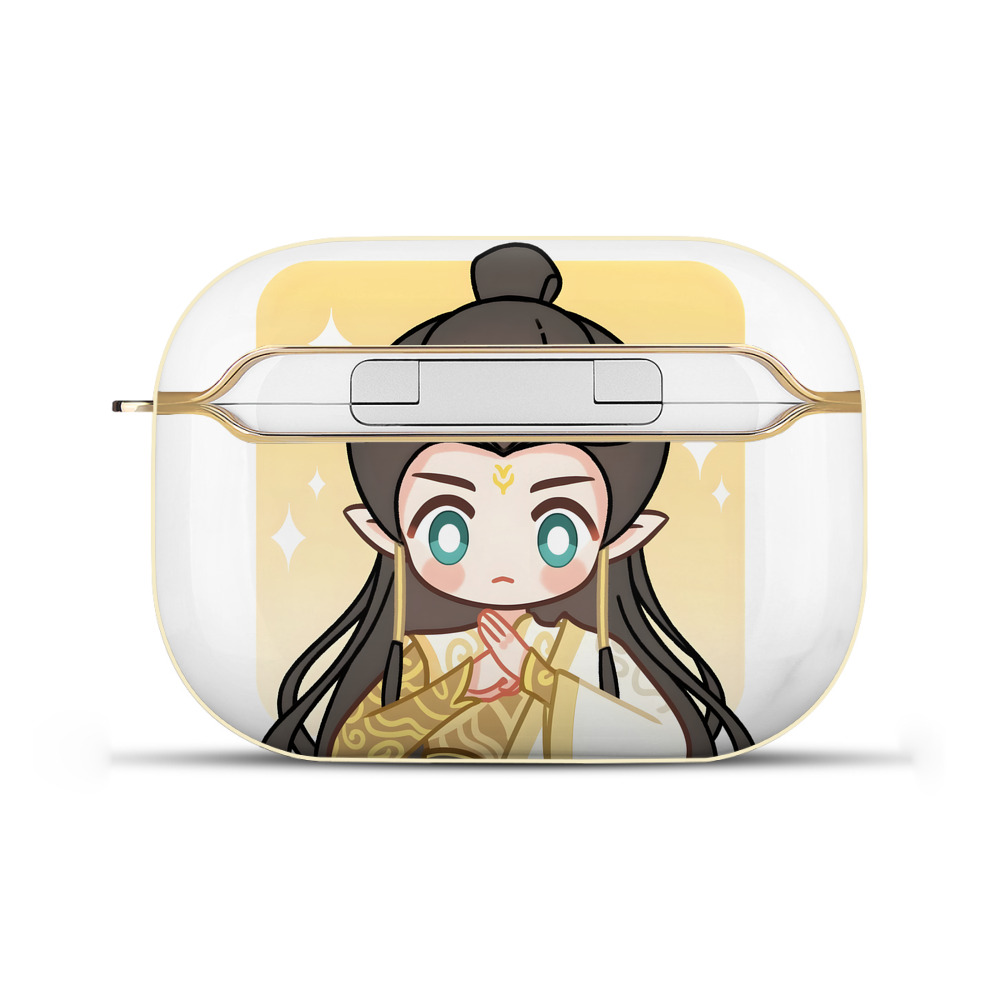 （画像用） Ne Zha 2 ナタ 魔童の大暴れ 【AirPods Pro用】ハードシェル保護ケース｜耐衝撃・防指紋・カラビナ付き商品仕様