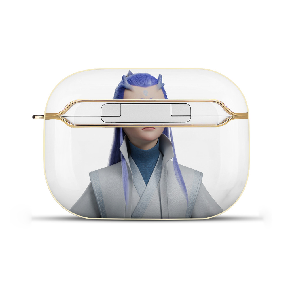 （画像用） Ne Zha 2 ナタ 魔童の大暴れ 【AirPods Pro用】ハードシェル保護ケース｜耐衝撃・防指紋・カラビナ付き商品仕様