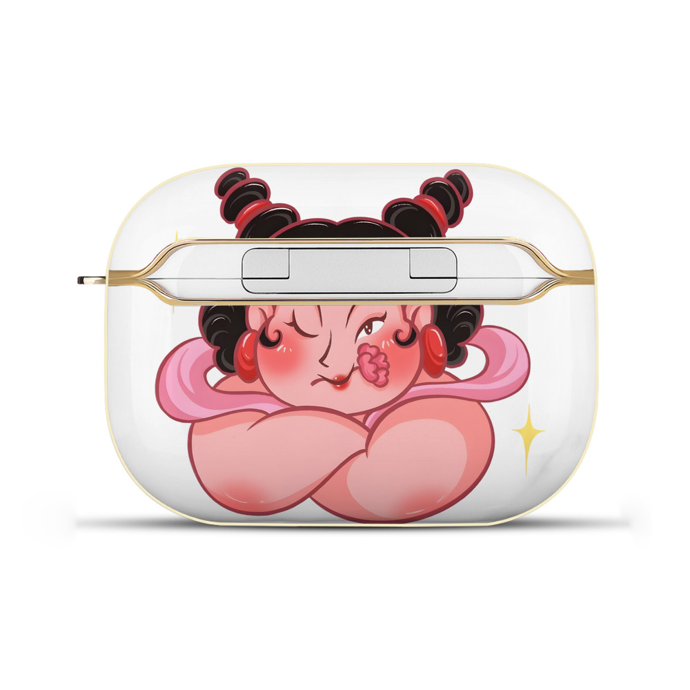 （画像用） Ne Zha 2 ナタ 魔童の大暴れ 【AirPods Pro用】ハードシェル保護ケース｜耐衝撃・防指紋・カラビナ付き商品仕様
