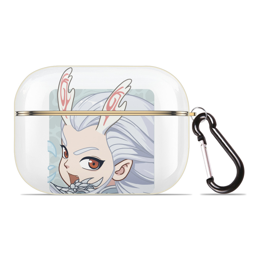 （画像用） Ne Zha 2 ナタ 魔童の大暴れ 【AirPods Pro用】ハードシェル保護ケース｜耐衝撃・防指紋・カラビナ付き商品仕様