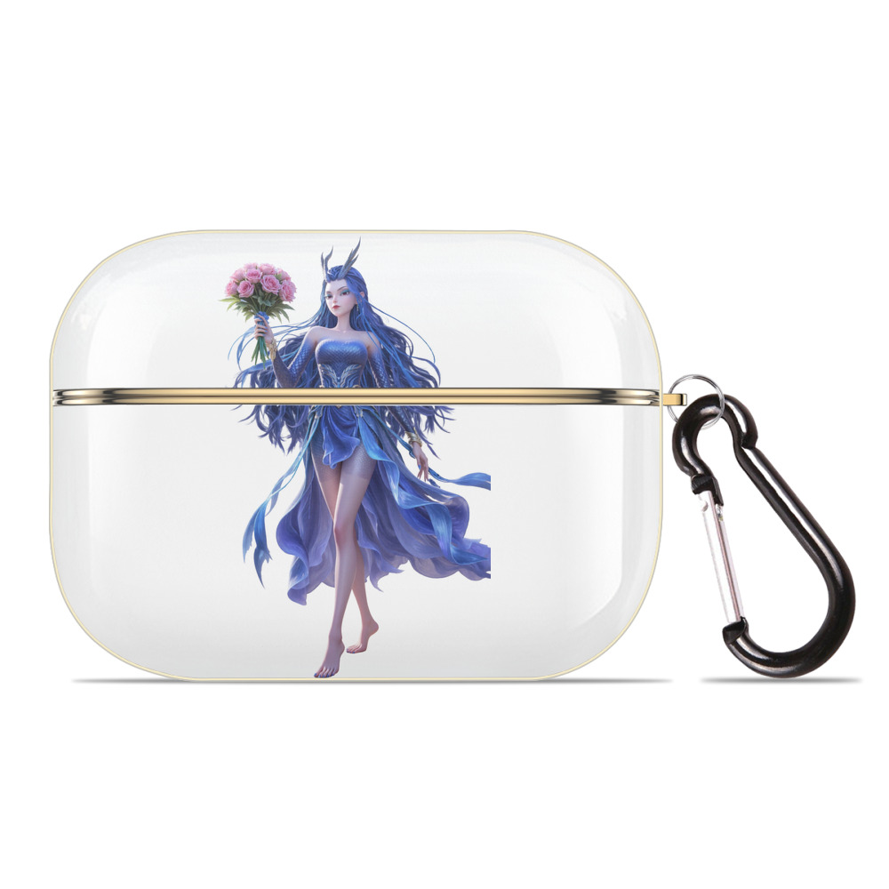 （画像用） Ne Zha 2 ナタ 魔童の大暴れ 【AirPods Pro用】ハードシェル保護ケース｜耐衝撃・防指紋・カラビナ付き商品仕様