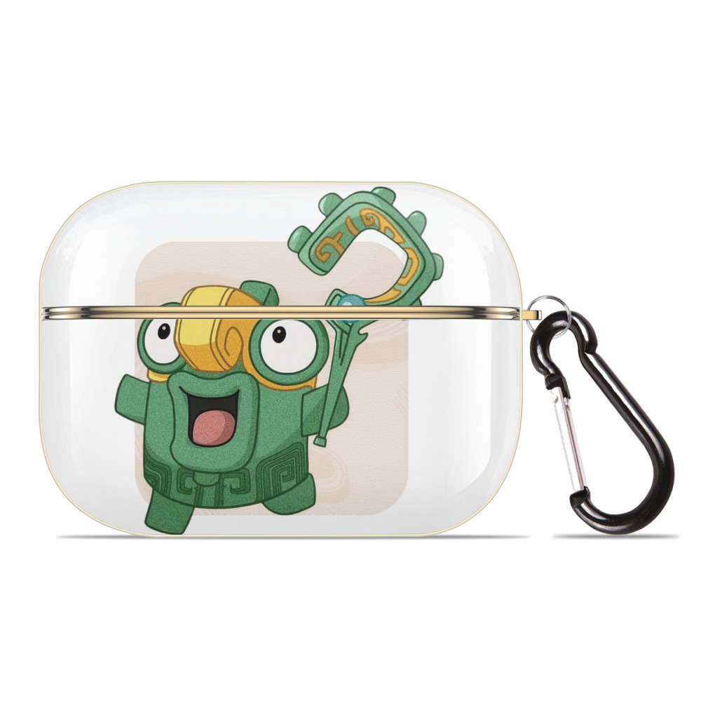 （画像用） Ne Zha 2 ナタ 魔童の大暴れ 【AirPods Pro用】ハードシェル保護ケース｜耐衝撃・防指紋・カラビナ付き商品仕様