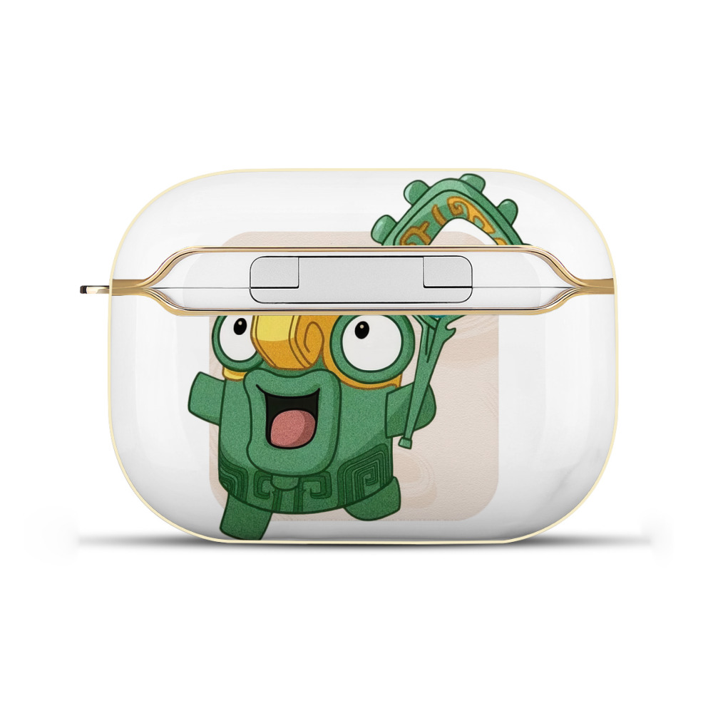（画像用） Ne Zha 2 ナタ 魔童の大暴れ 【AirPods Pro用】ハードシェル保護ケース｜耐衝撃・防指紋・カラビナ付き商品仕様