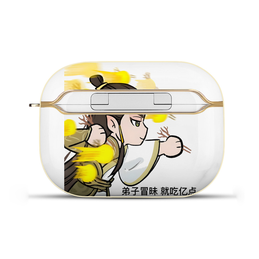 （画像用） Ne Zha 2 ナタ 魔童の大暴れ 【AirPods Pro用】ハードシェル保護ケース｜耐衝撃・防指紋・カラビナ付き商品仕様