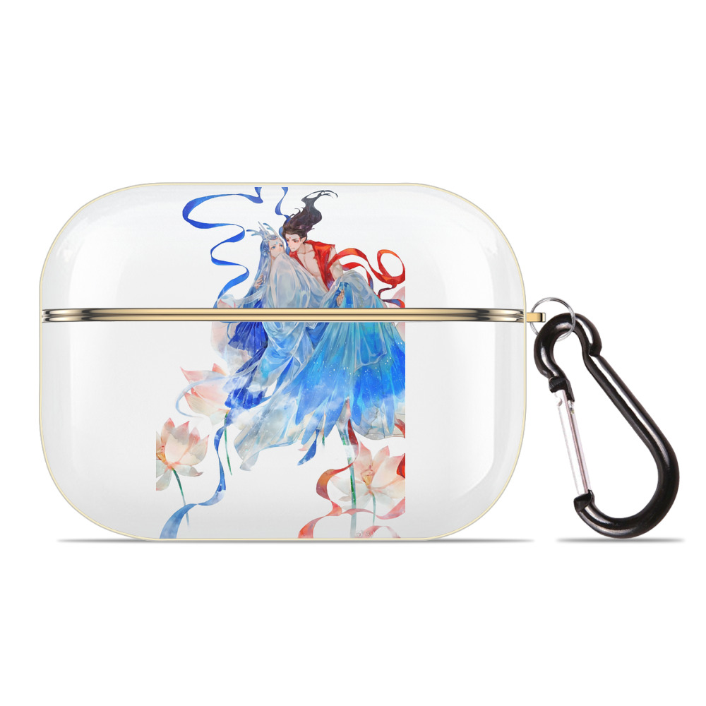 （画像用） Ne Zha 2 ナタ 魔童の大暴れ 【AirPods Pro用】ハードシェル保護ケース｜耐衝撃・防指紋・カラビナ付き商品仕様