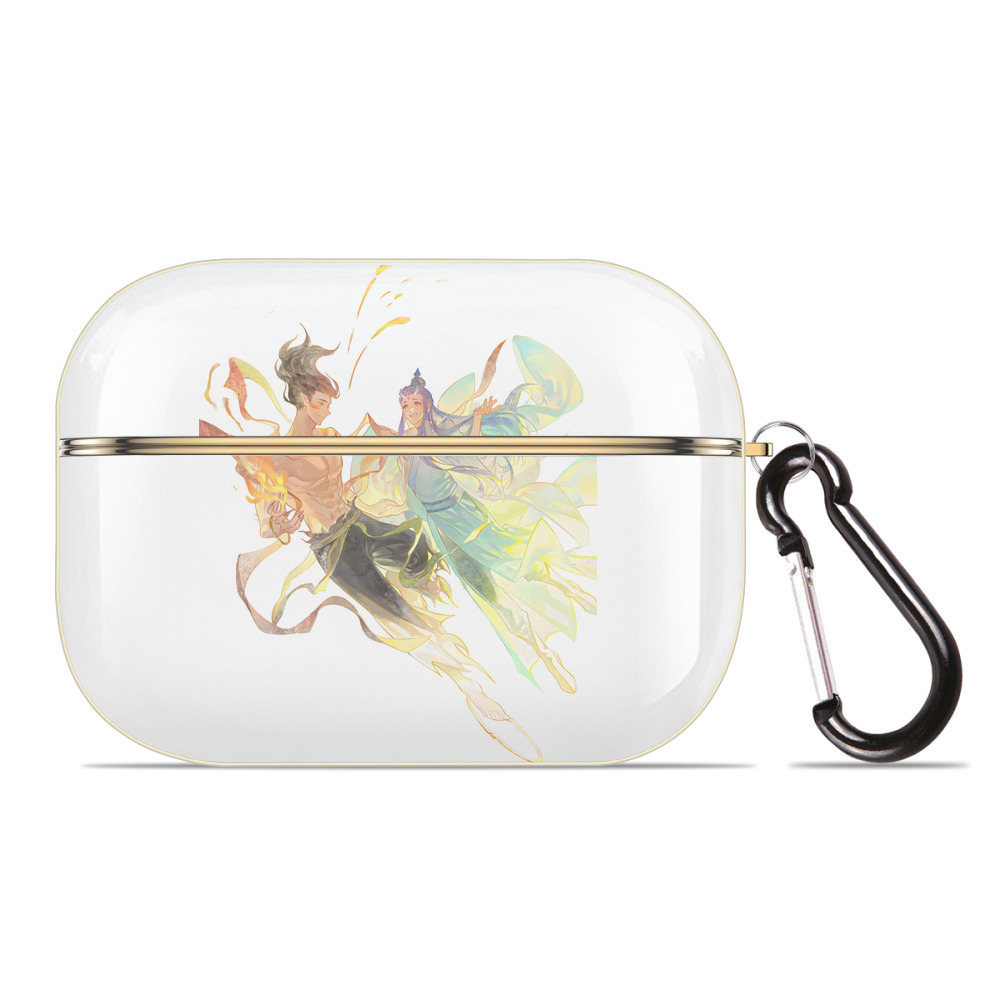 （画像用） Ne Zha 2 ナタ 魔童の大暴れ 【AirPods Pro用】ハードシェル保護ケース｜耐衝撃・防指紋・カラビナ付き商品仕様