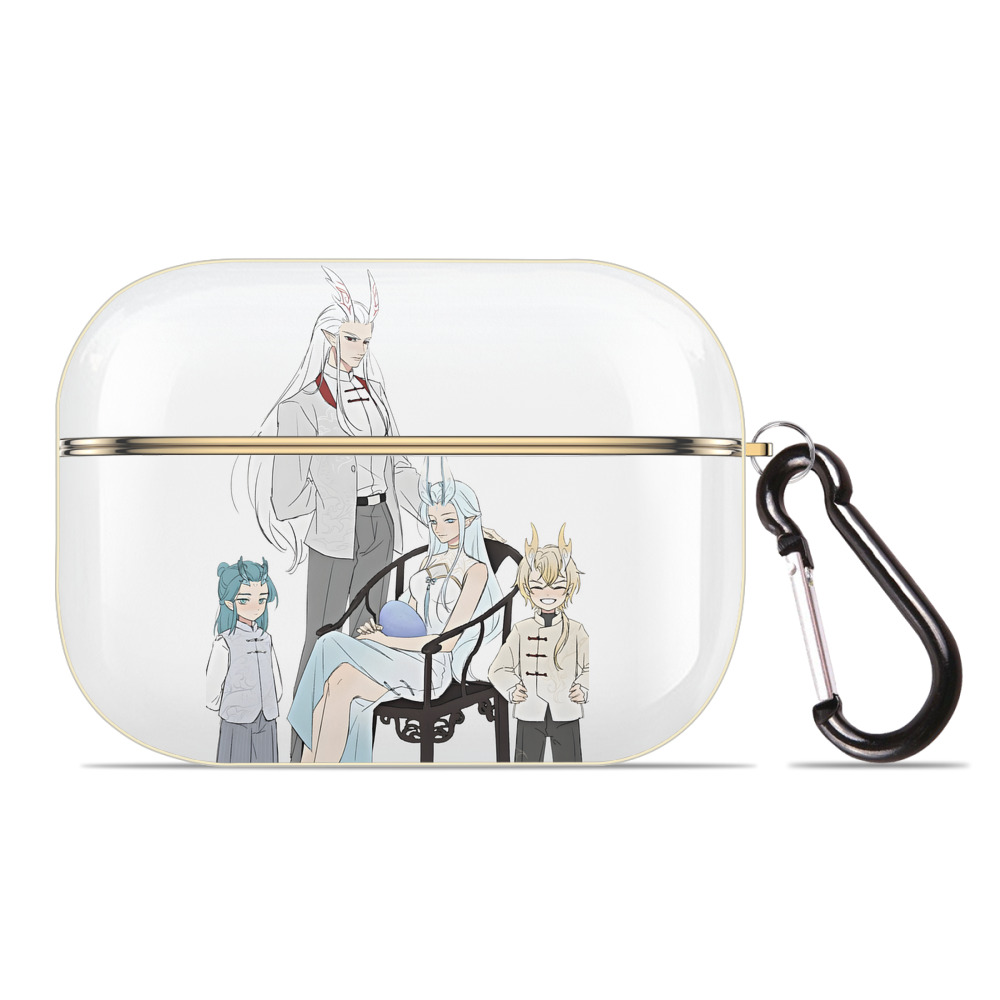 （画像用） Ne Zha 2 ナタ 魔童の大暴れ 【AirPods Pro用】ハードシェル保護ケース｜耐衝撃・防指紋・カラビナ付き商品仕様