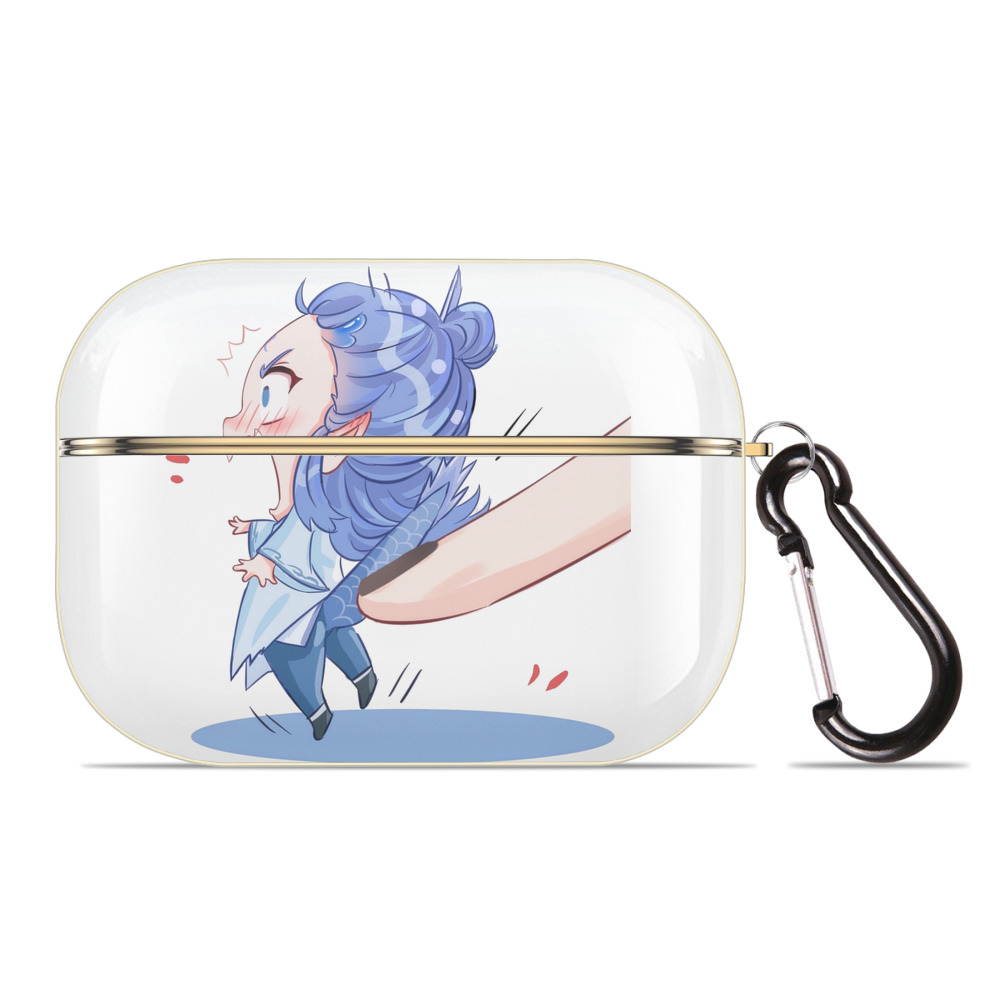 （画像用） Ne Zha 2 ナタ 魔童の大暴れ 【AirPods Pro用】ハードシェル保護ケース｜耐衝撃・防指紋・カラビナ付き商品仕様