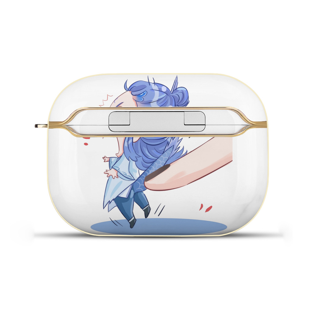 （画像用） Ne Zha 2 ナタ 魔童の大暴れ 【AirPods Pro用】ハードシェル保護ケース｜耐衝撃・防指紋・カラビナ付き商品仕様