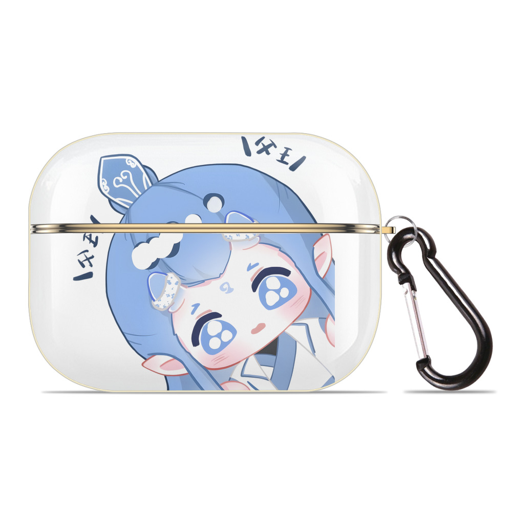 （画像用） Ne Zha 2 ナタ 魔童の大暴れ 【AirPods Pro用】ハードシェル保護ケース｜耐衝撃・防指紋・カラビナ付き商品仕様