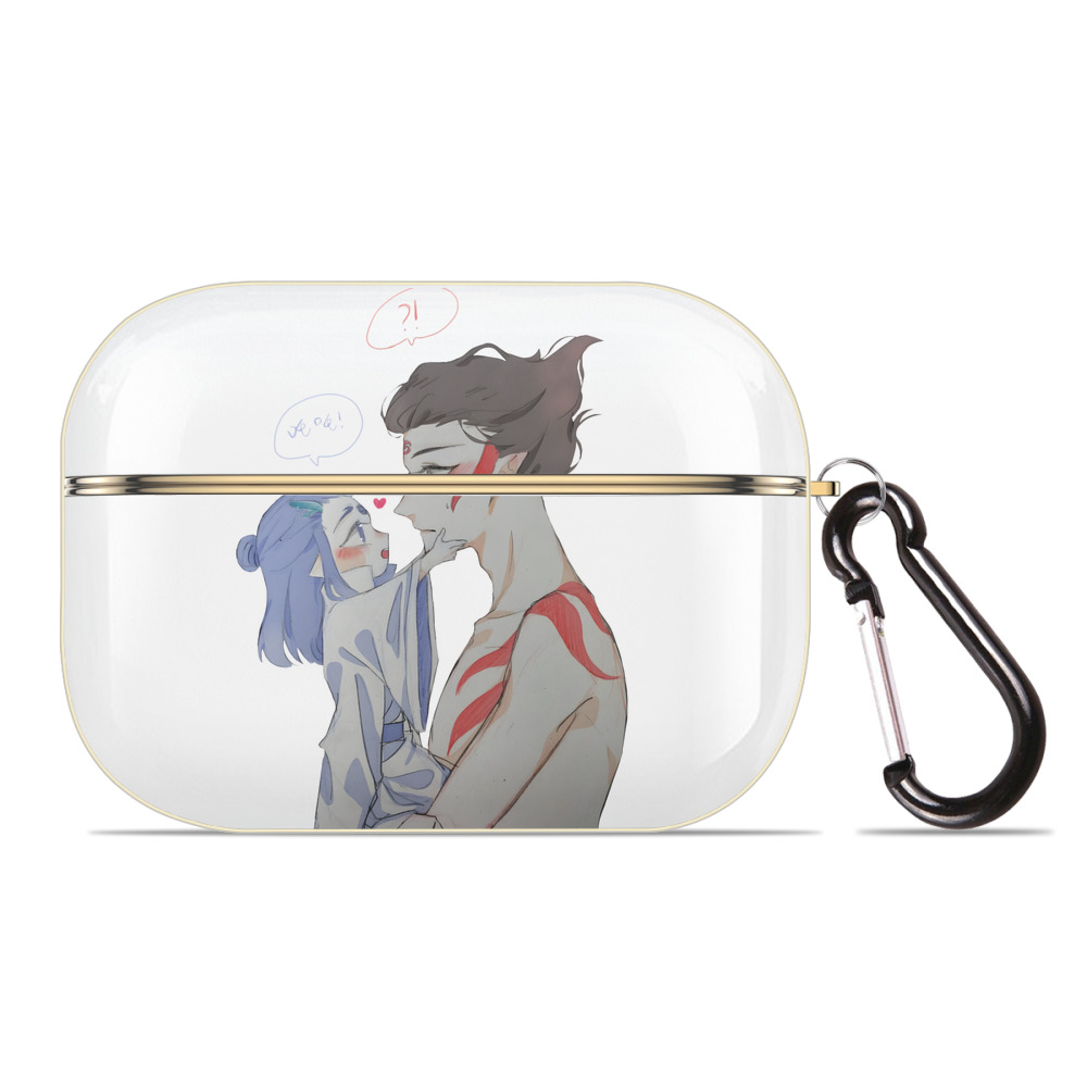 （画像用） Ne Zha 2 ナタ 魔童の大暴れ 【AirPods Pro用】ハードシェル保護ケース｜耐衝撃・防指紋・カラビナ付き商品仕様
