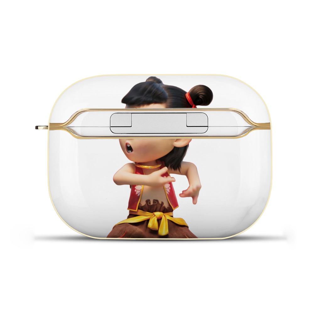 （画像用） Ne Zha 2 ナタ 魔童の大暴れ 【AirPods Pro用】ハードシェル保護ケース｜耐衝撃・防指紋・カラビナ付き商品仕様